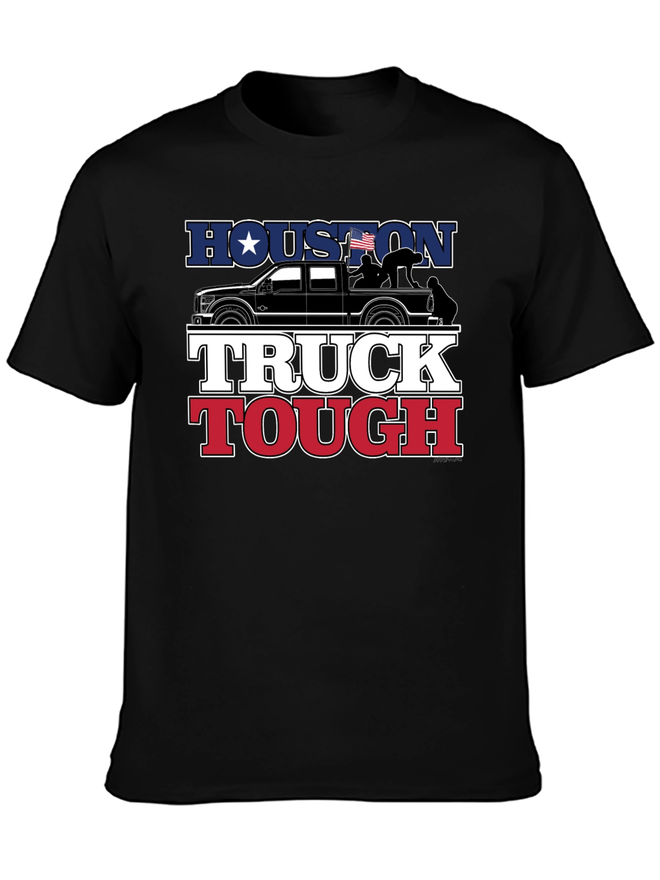 Houston Truck Tough Graphic Tee