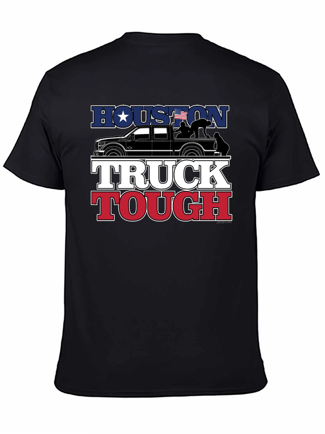 Houston Truck Tough Graphic Tee