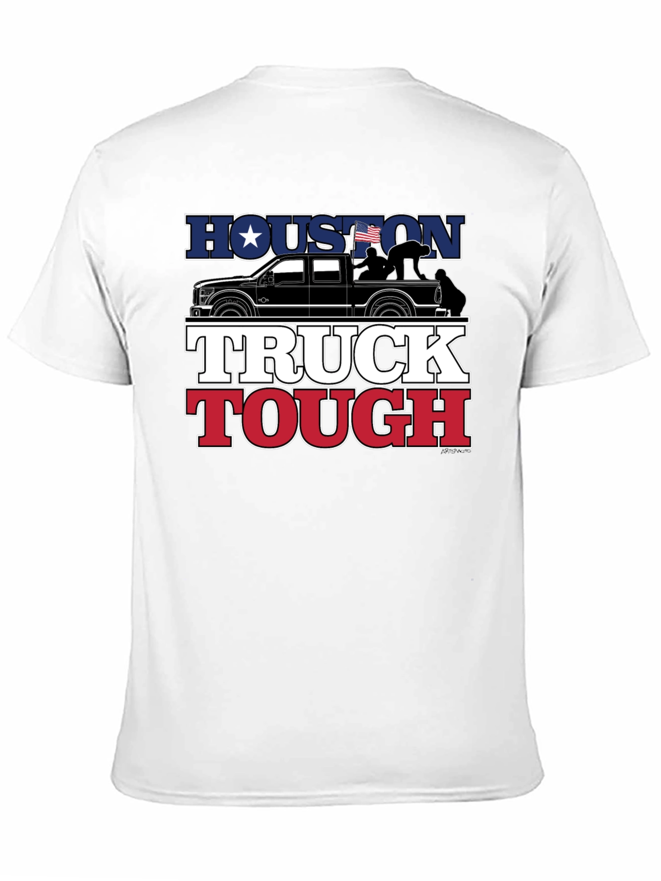 Houston Truck Tough Graphic Tee