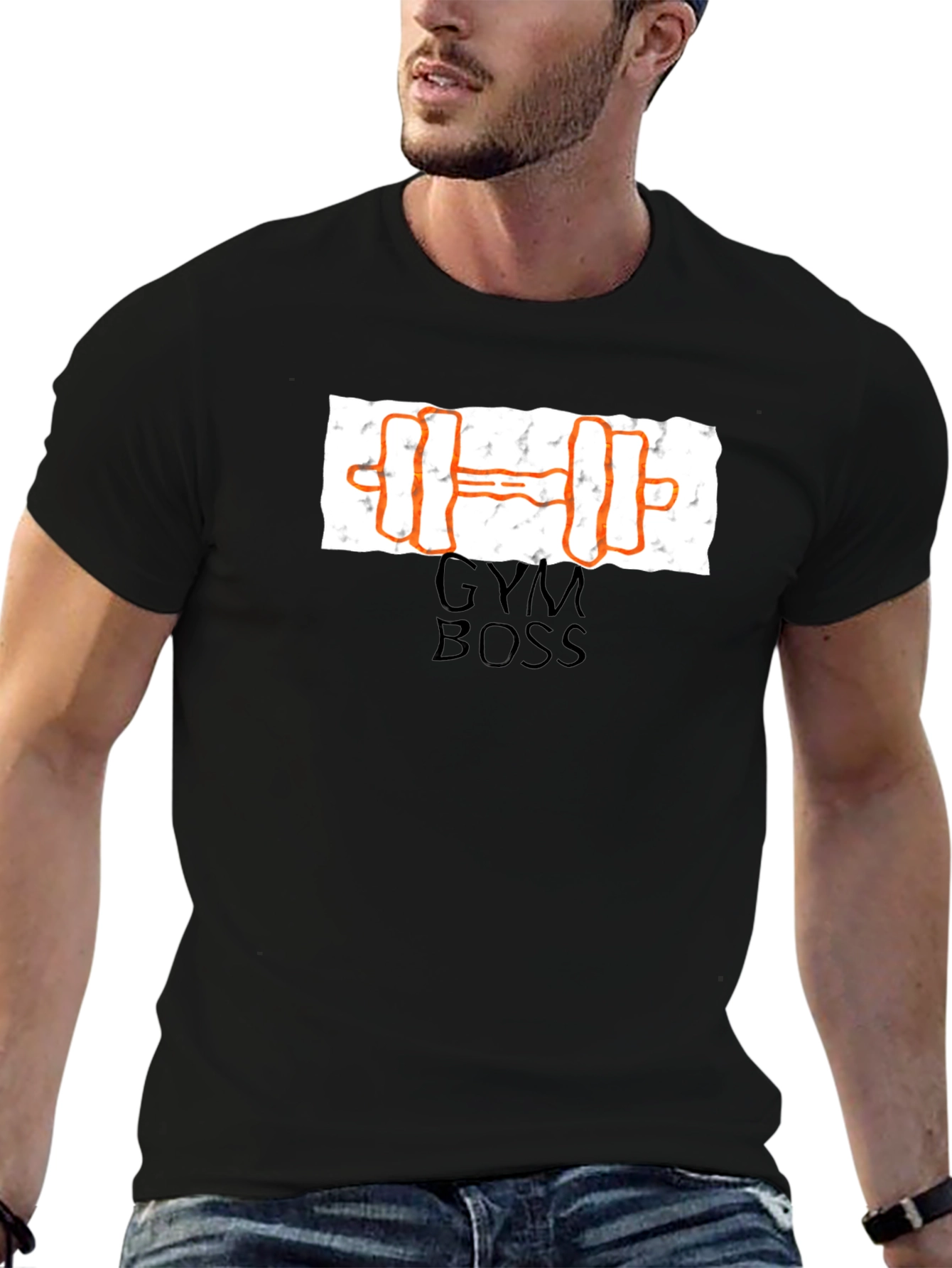 Gym Boss Graphic Tee - Black