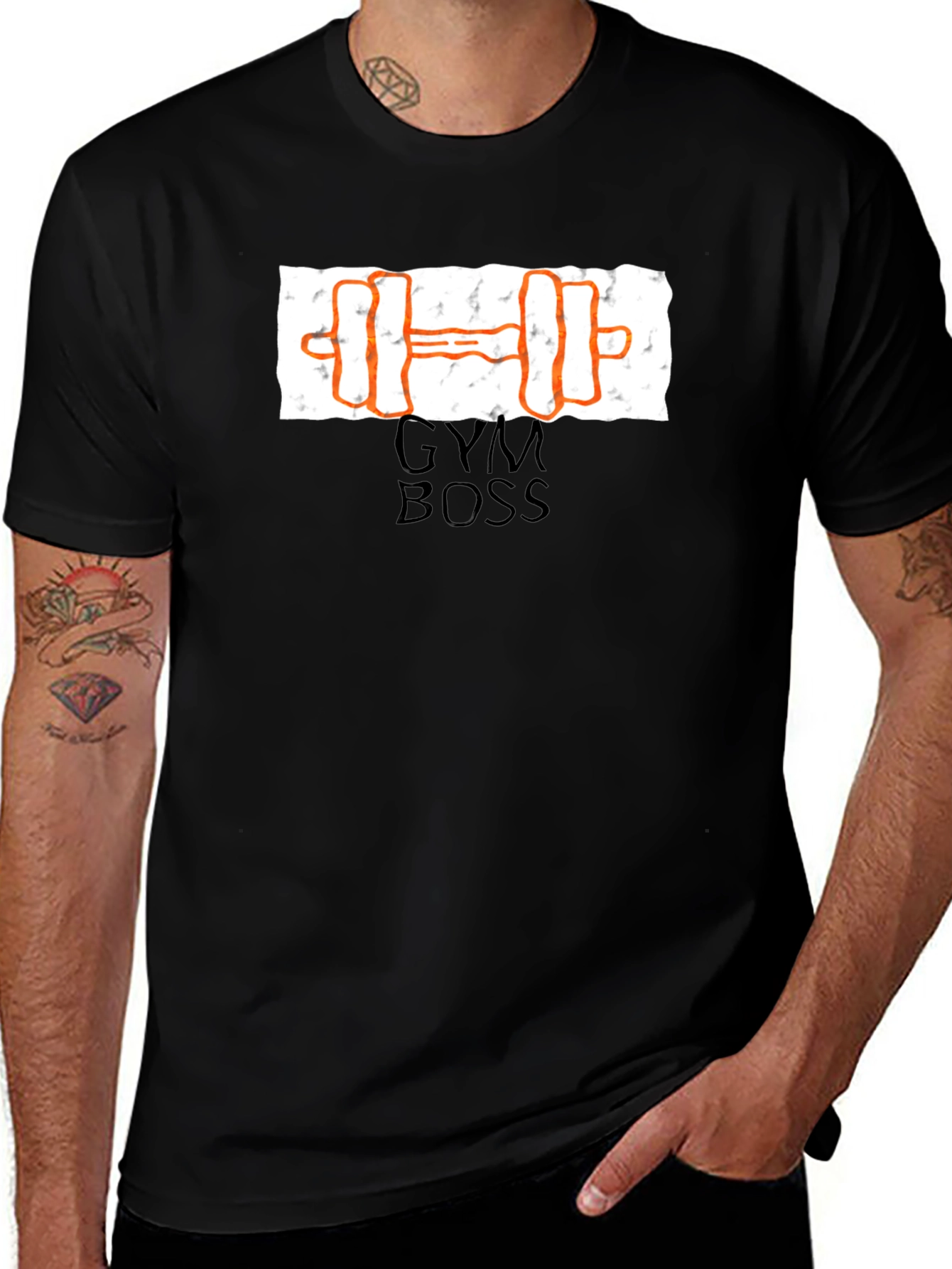 Gym Boss Graphic Tee - Black