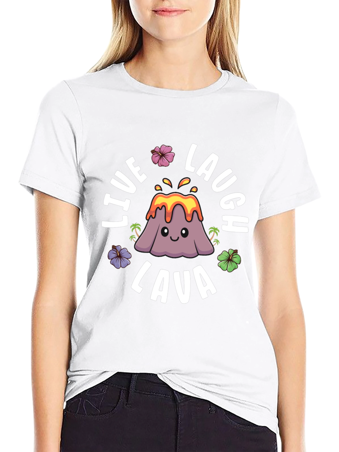 Live Laugh Lava Graphic T-Shirt