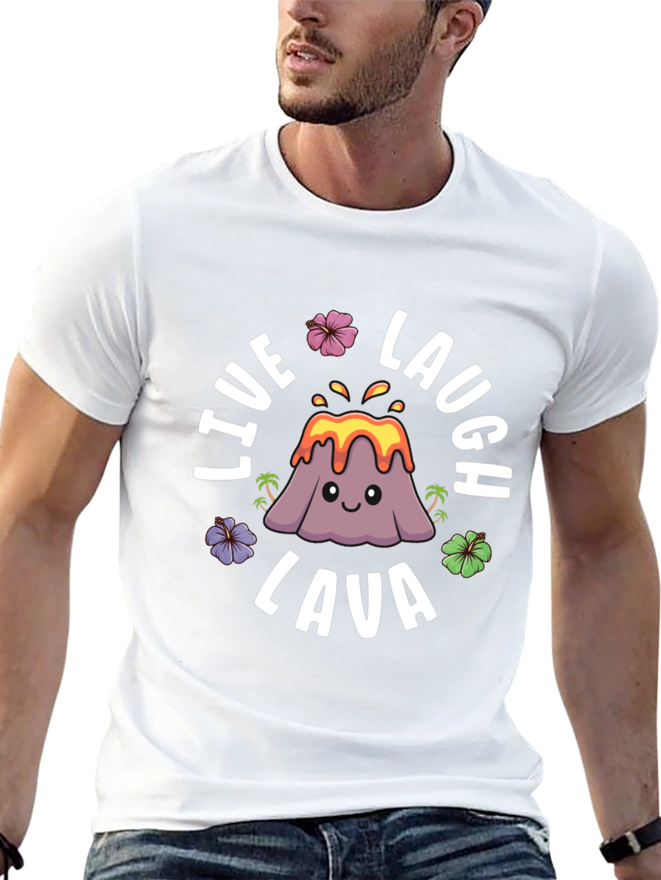 Live Laugh Lava Graphic T-Shirt