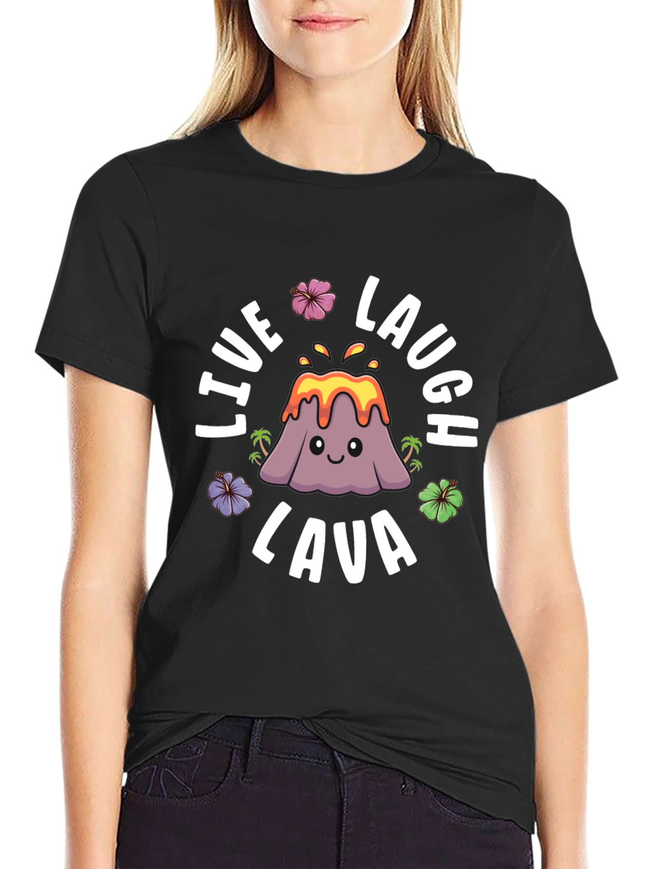 Live Laugh Lava Graphic T-Shirt