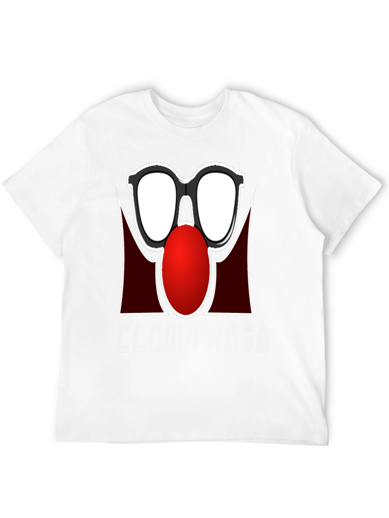 Funny Glasses Nose T-Shirt - Black Novelty Tee