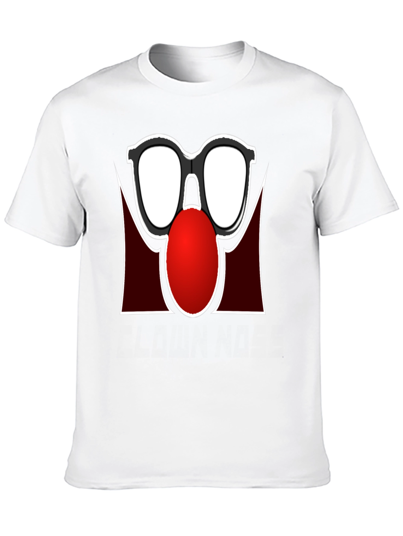 Funny Glasses Nose T-Shirt - Black Novelty Tee