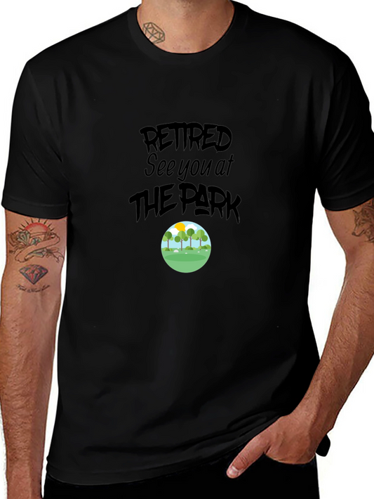 Retired See You At The Park Graphic Tee