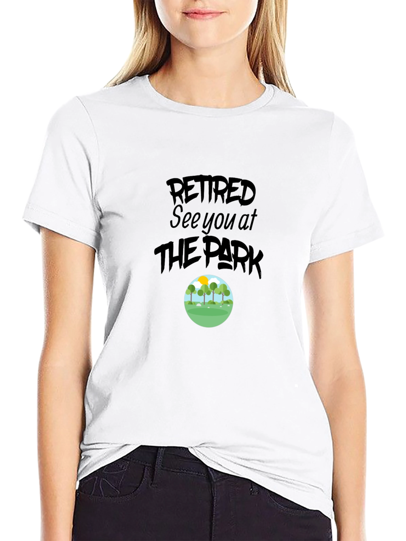 Retired See You At The Park Graphic Tee