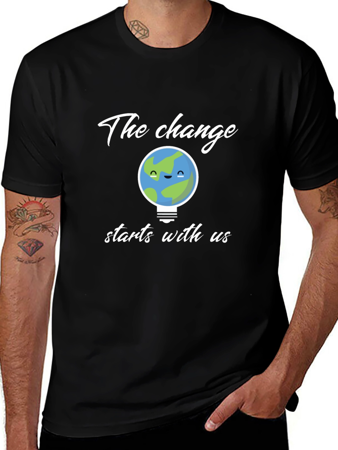 Earth Change T-Shirt: Starts With Us