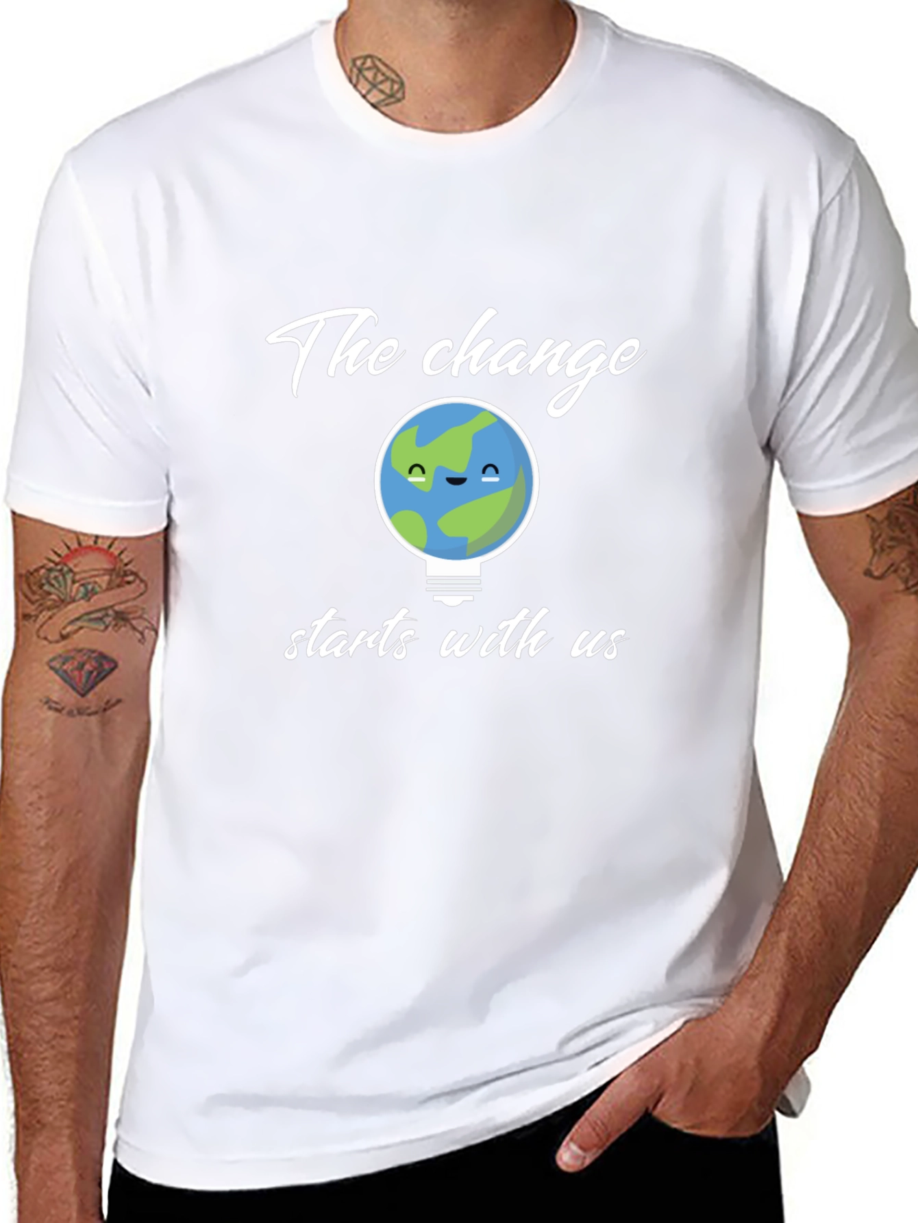 Earth Change T-Shirt: Starts With Us