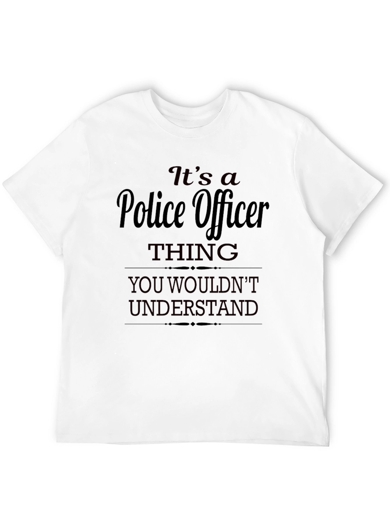 Police Officer Thing T-Shirt