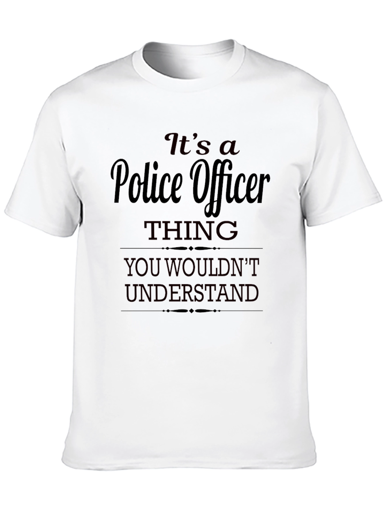 Police Officer Thing T-Shirt