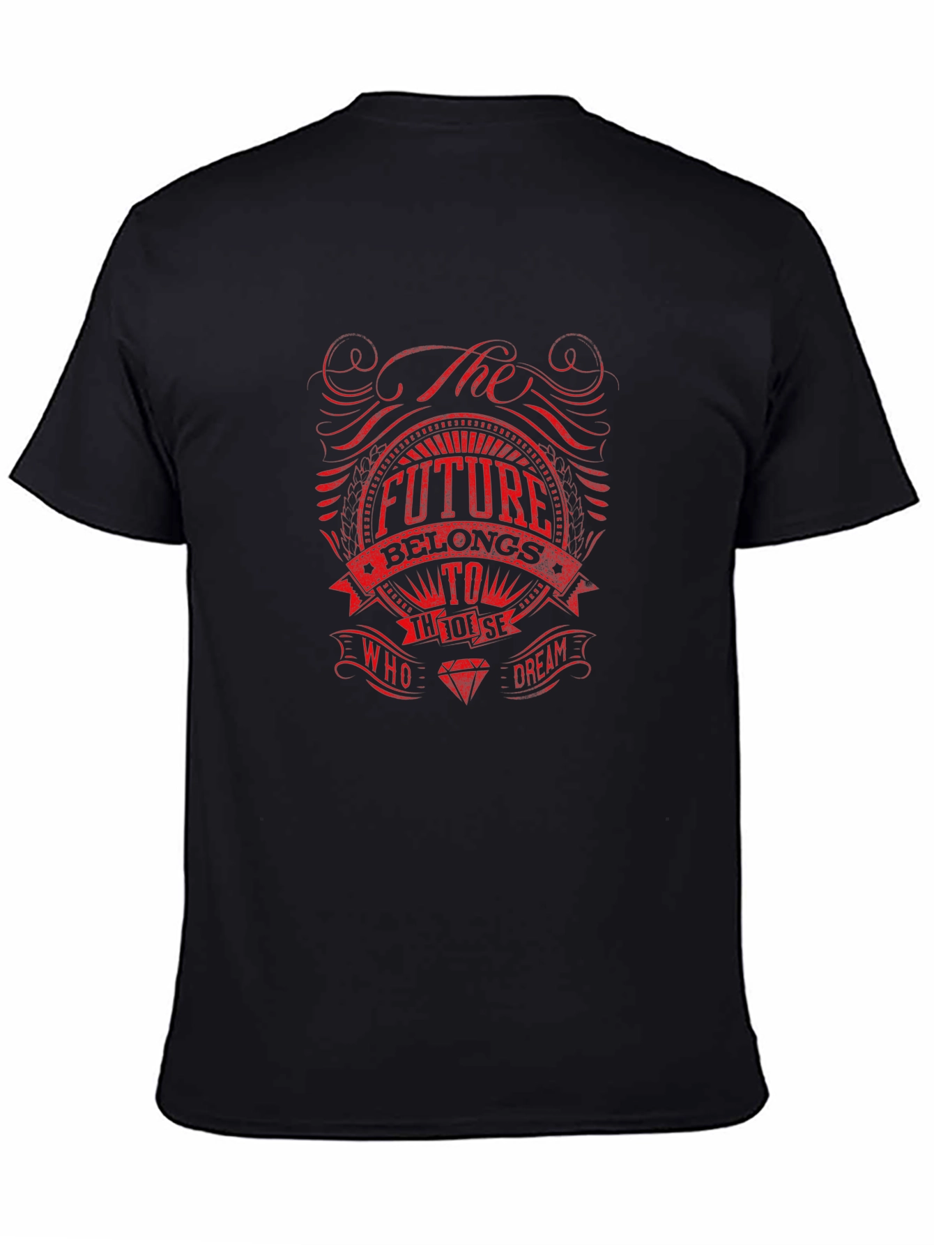 The Future Belongs To Those Who Dream Black T-Shirt