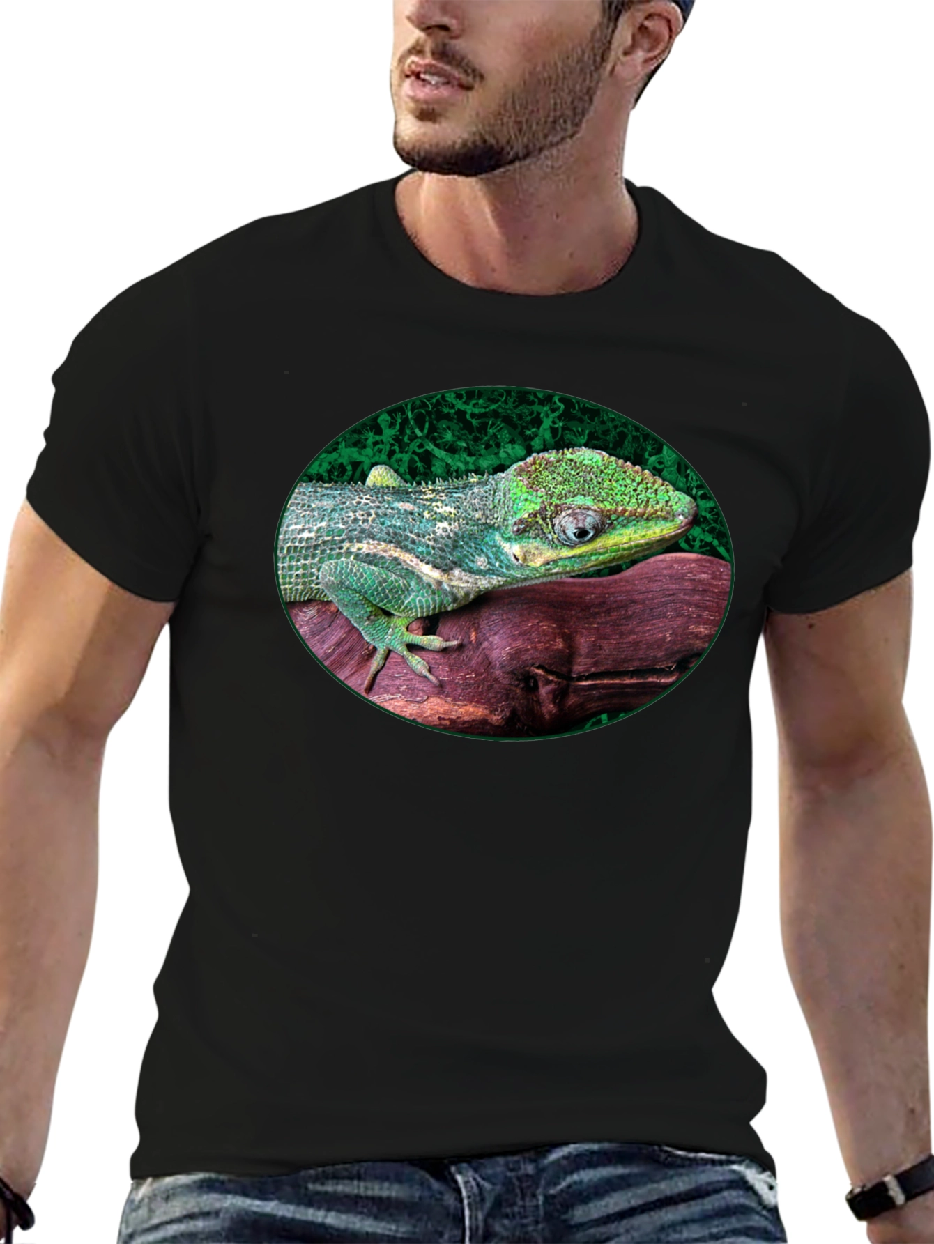 Lizard Graphic Tee - Cool Reptile Design