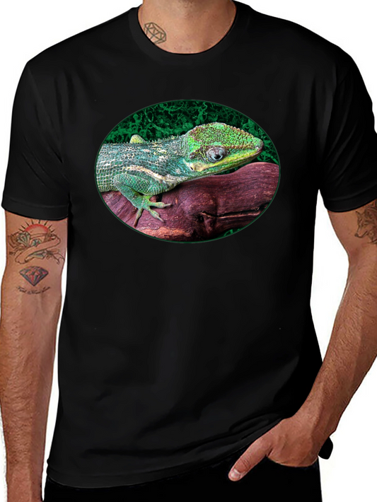 Lizard Graphic Tee - Cool Reptile Design