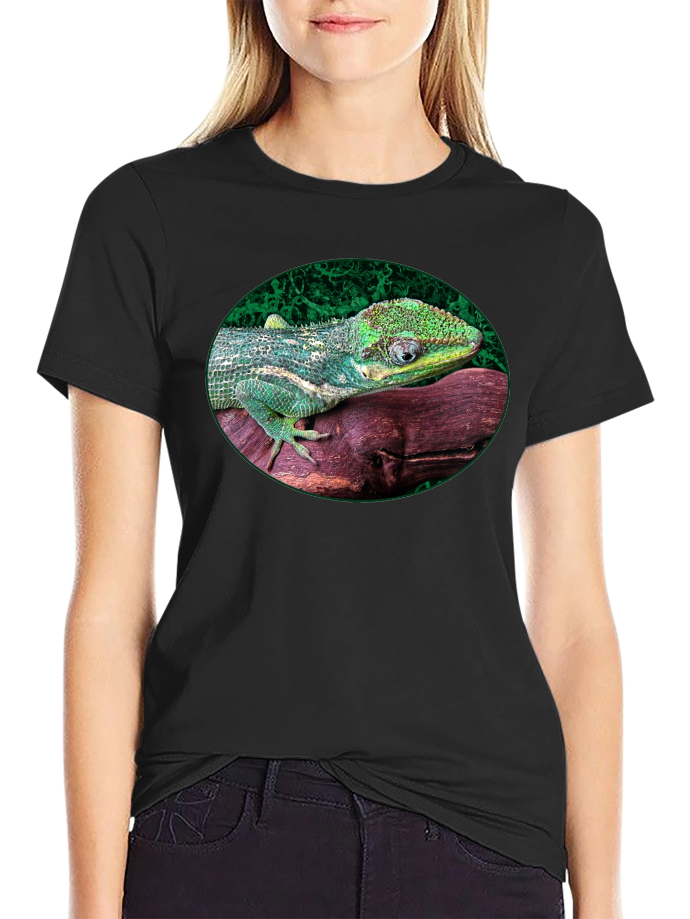 Lizard Graphic Tee - Cool Reptile Design