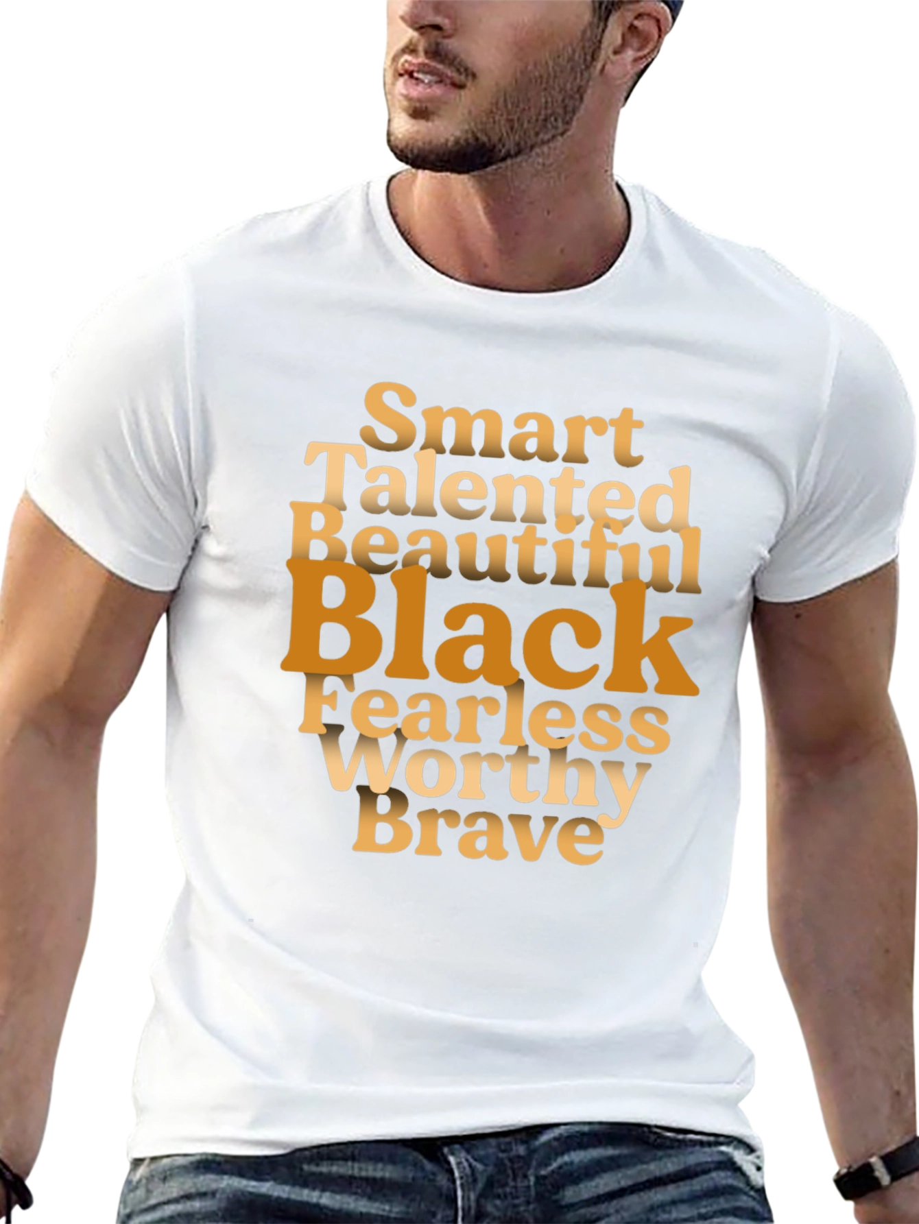 Smart Talented Beautiful Black T-Shirt