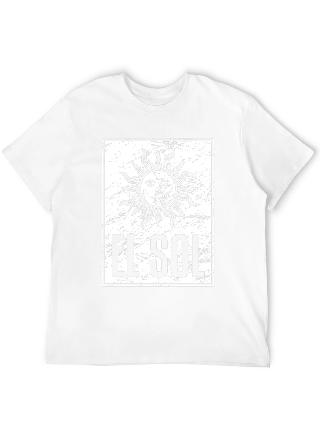 El Sol Graphic Tee -  Stylish Sun Design Shirt