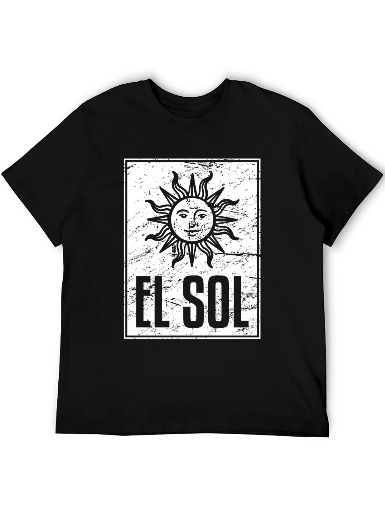 El Sol Graphic Tee -  Stylish Sun Design Shirt
