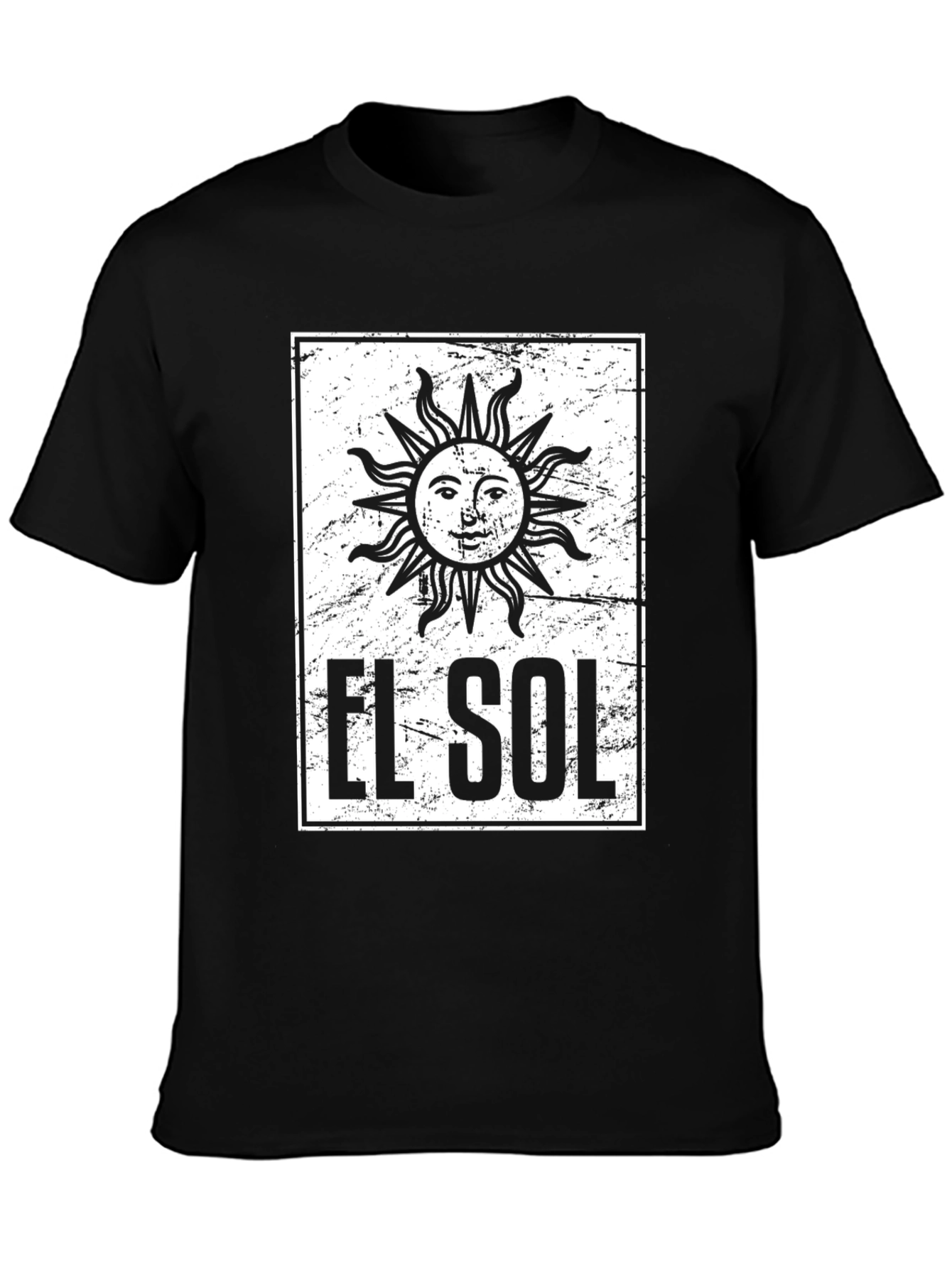 El Sol Graphic Tee -  Stylish Sun Design Shirt