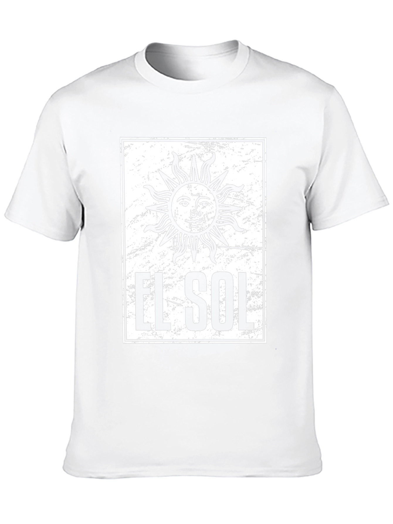 El Sol Graphic Tee -  Stylish Sun Design Shirt