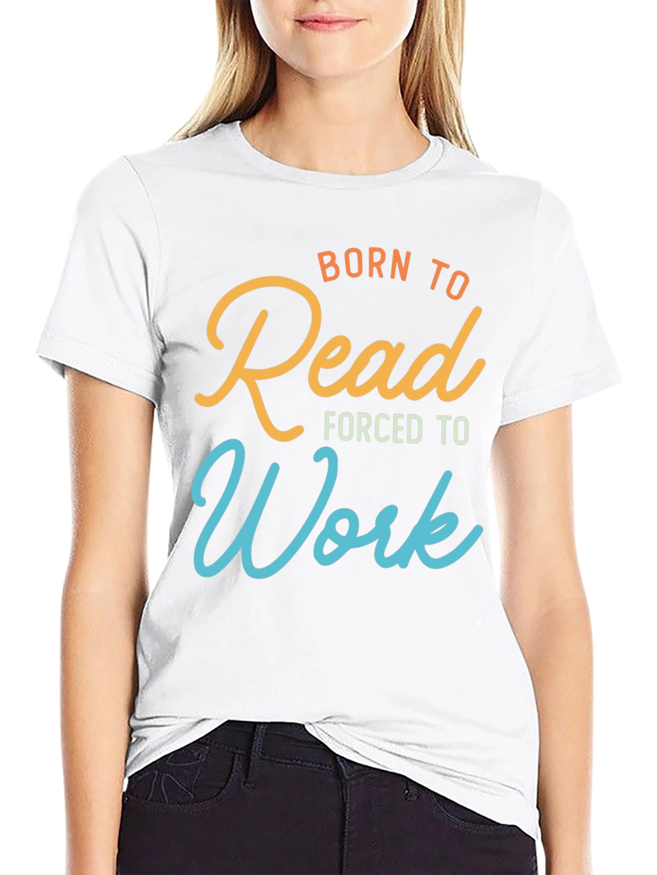 Born to Read T-Shirt Funny Book Lover Tee