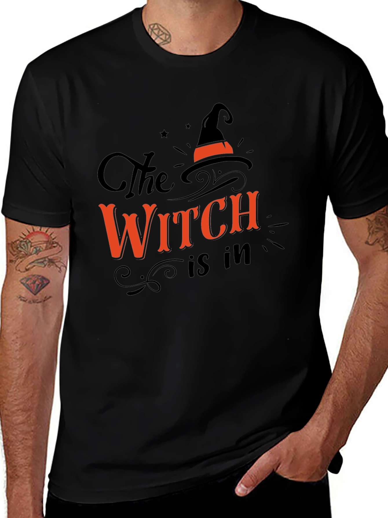 The Witch is In Halloween T-Shirt
