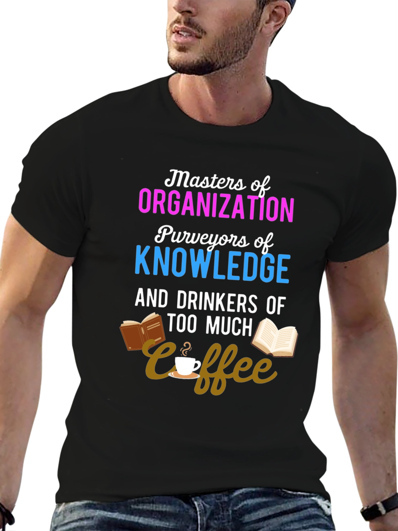 Masters of Organization Coffee Lover T-Shirt