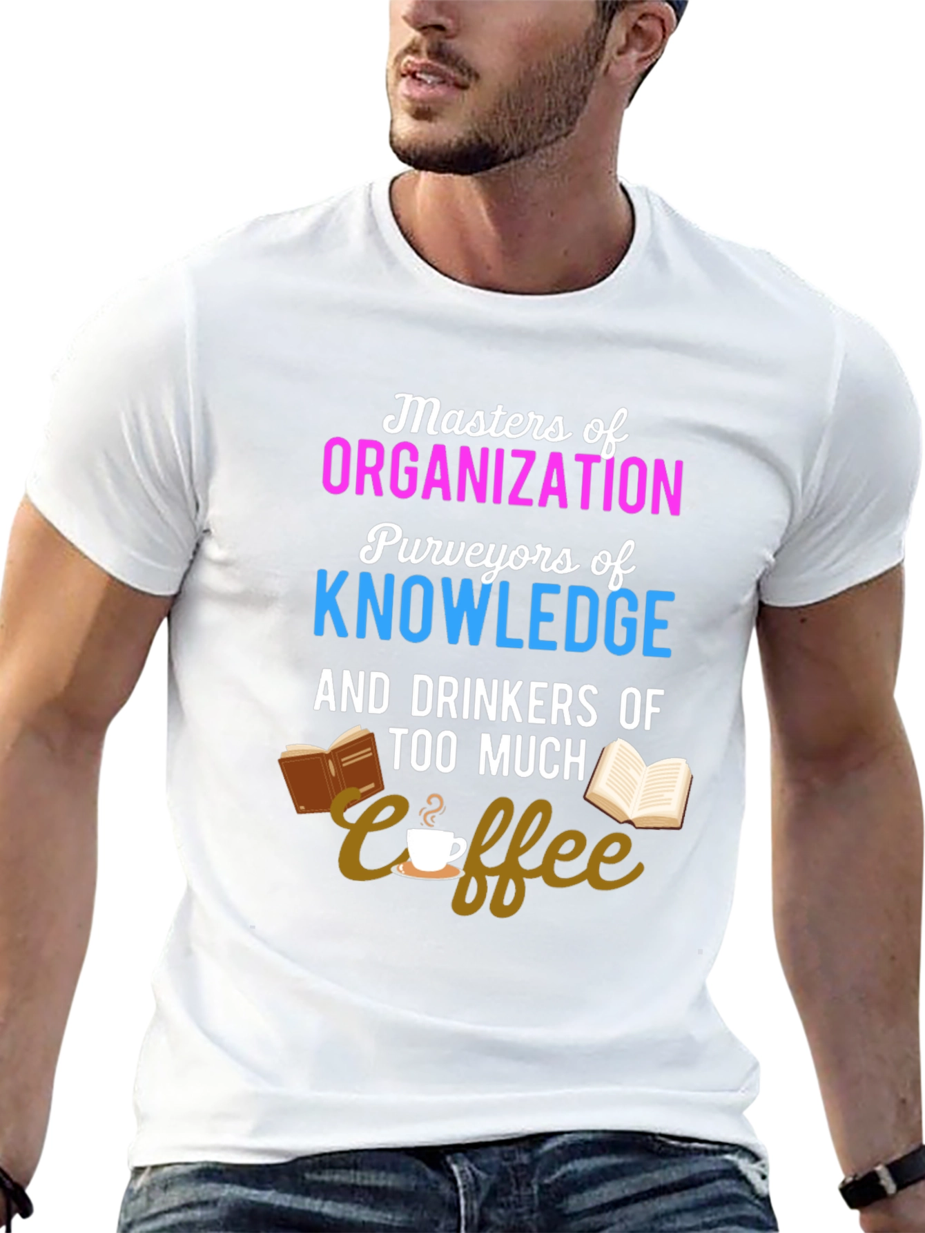 Masters of Organization Coffee Lover T-Shirt