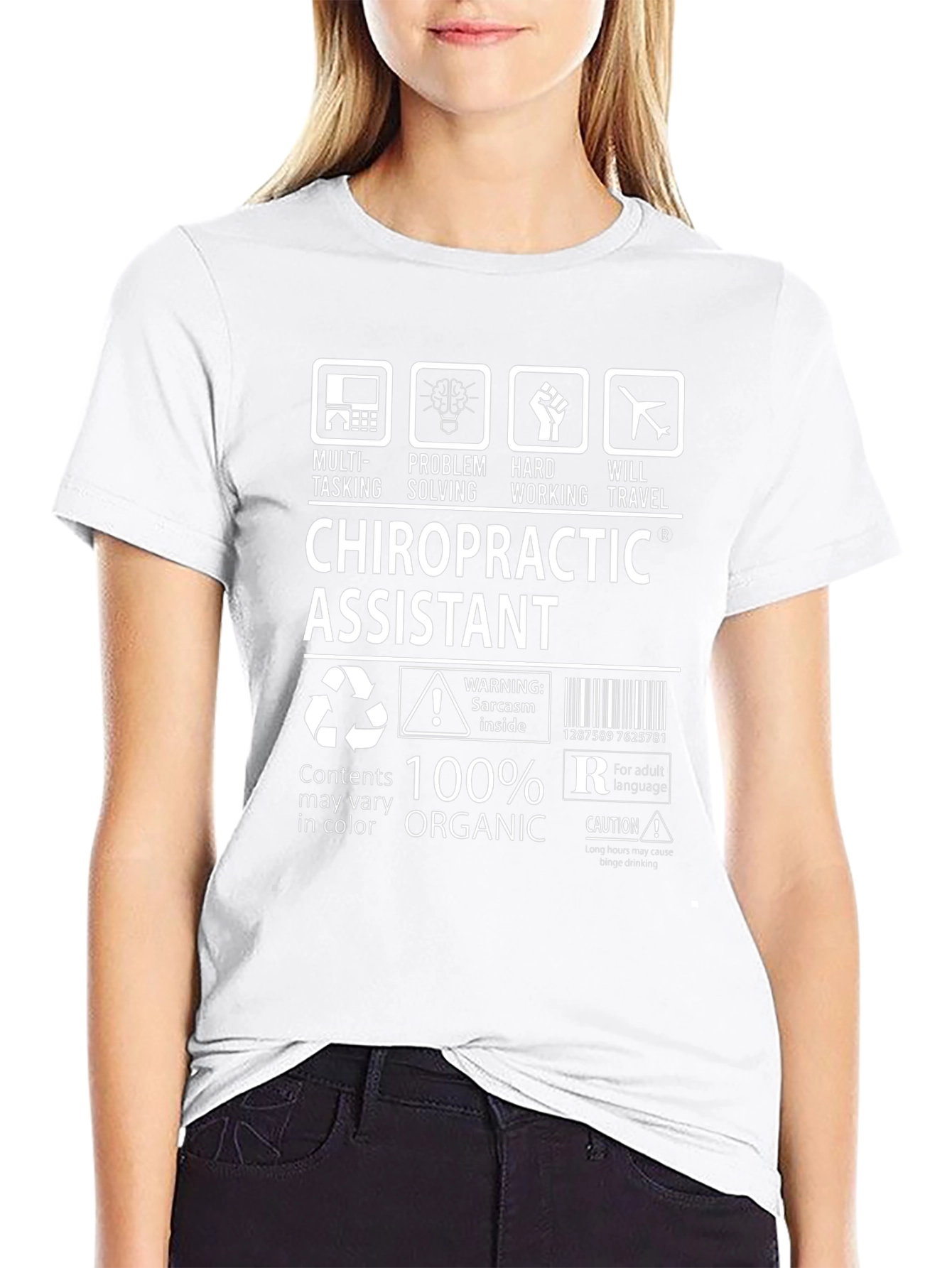 Chiropractic Assistant T-Shirt - Multi-Tasking & Organic