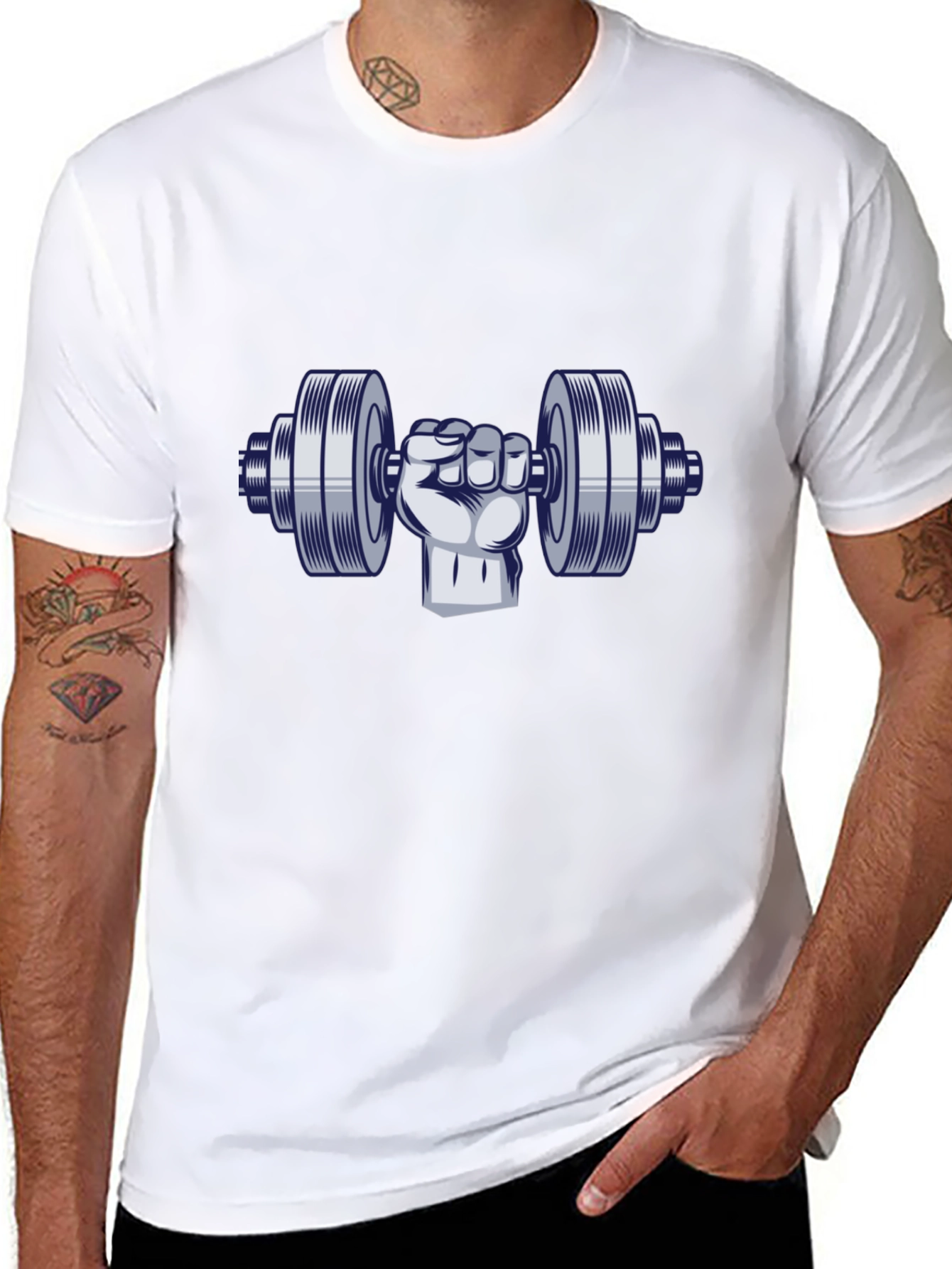 Weightlifting Fist Graphic Tee
