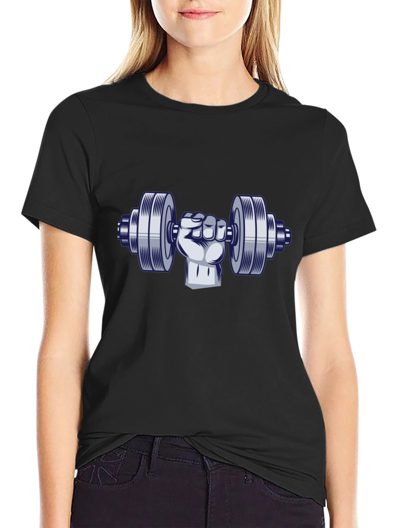Weightlifting Fist Graphic Tee