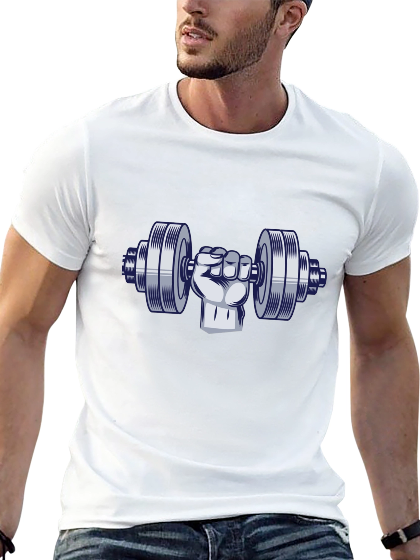 Weightlifting Fist Graphic Tee