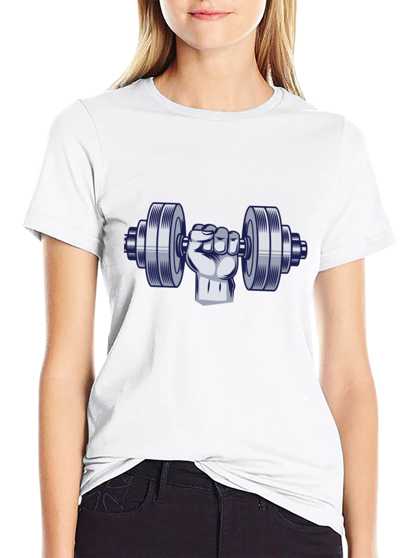 Weightlifting Fist Graphic Tee