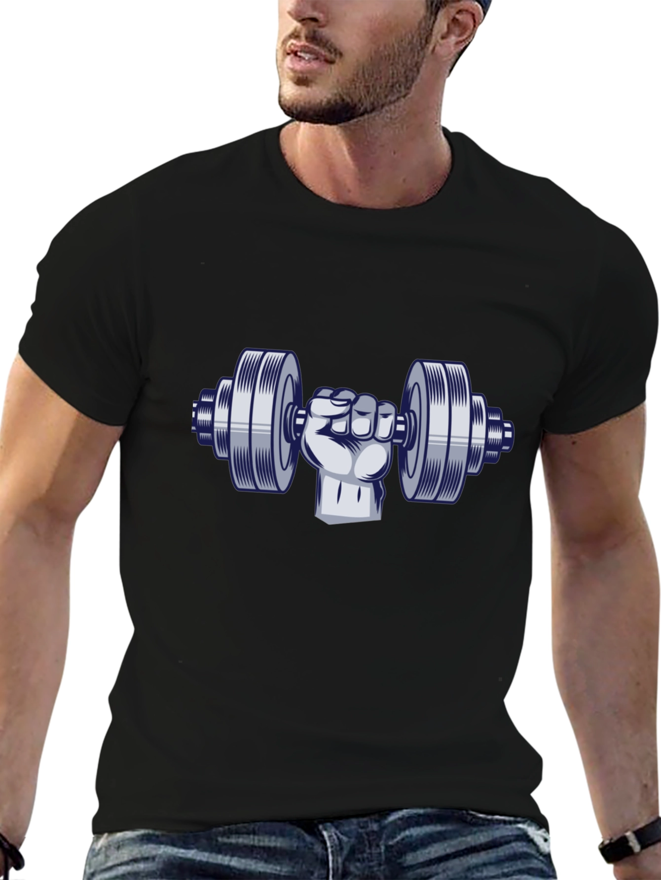 Weightlifting Fist Graphic Tee