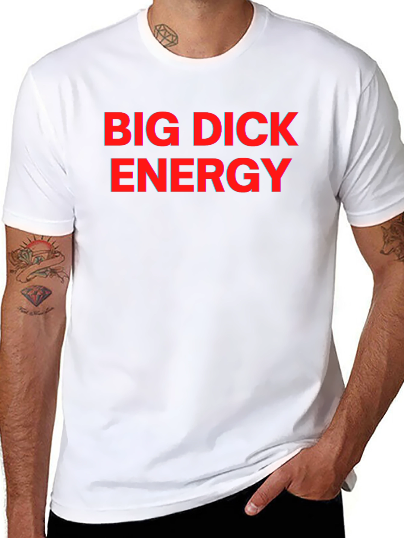 Bold Black Tee: Big Dick Energy