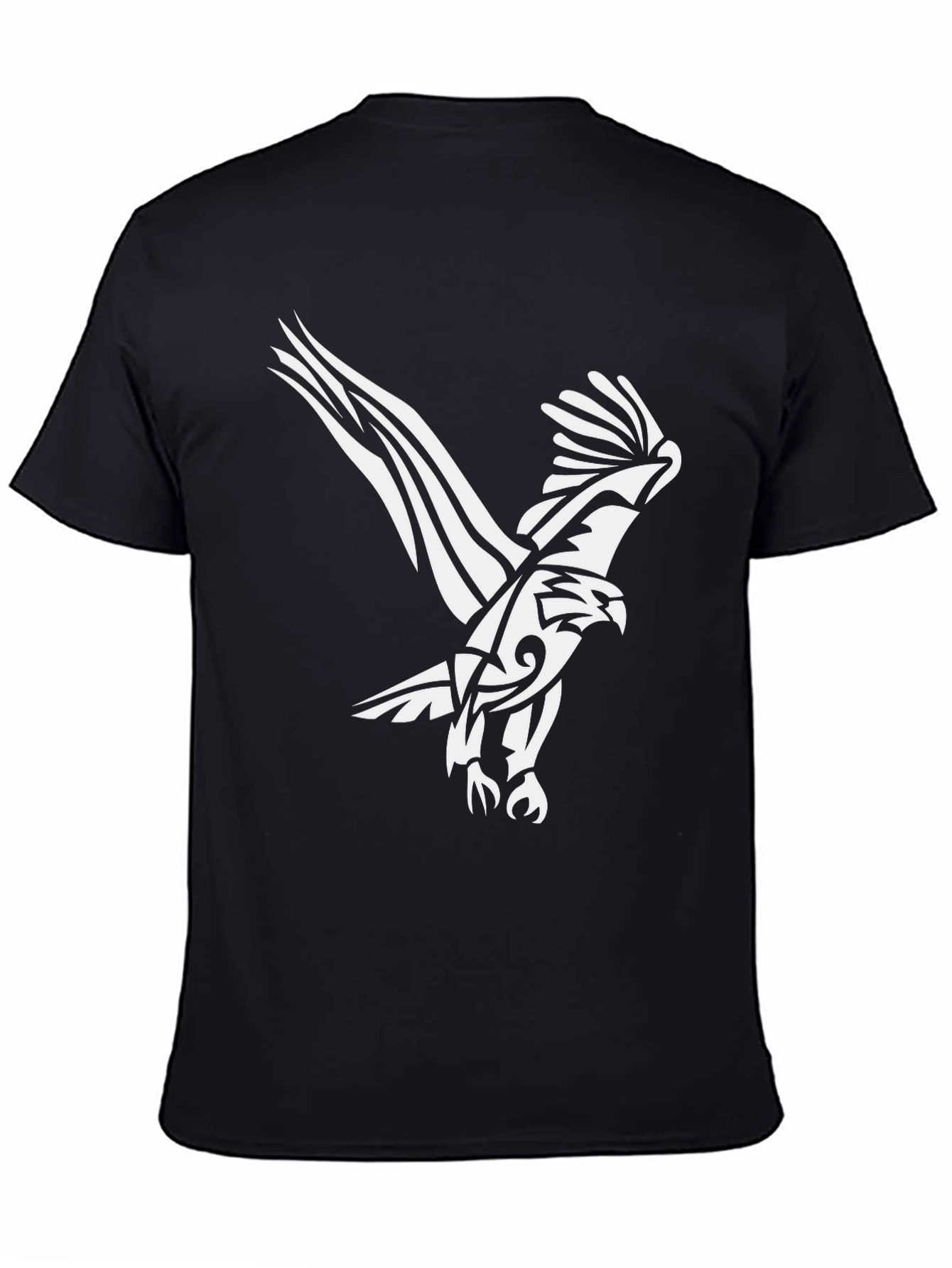 Black Eagle Graphic Tee - Stylish Mens T-Shirt