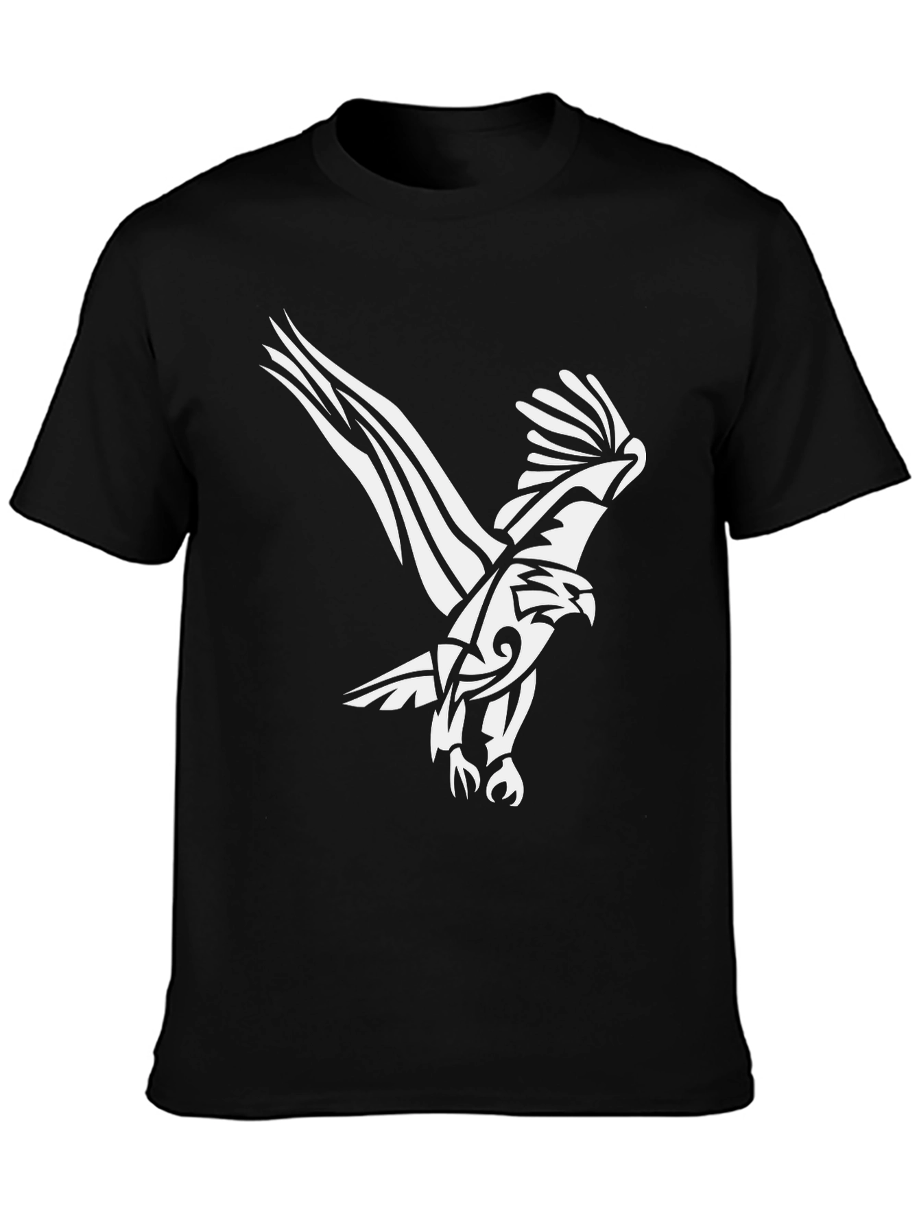 Black Eagle Graphic Tee - Stylish Mens T-Shirt