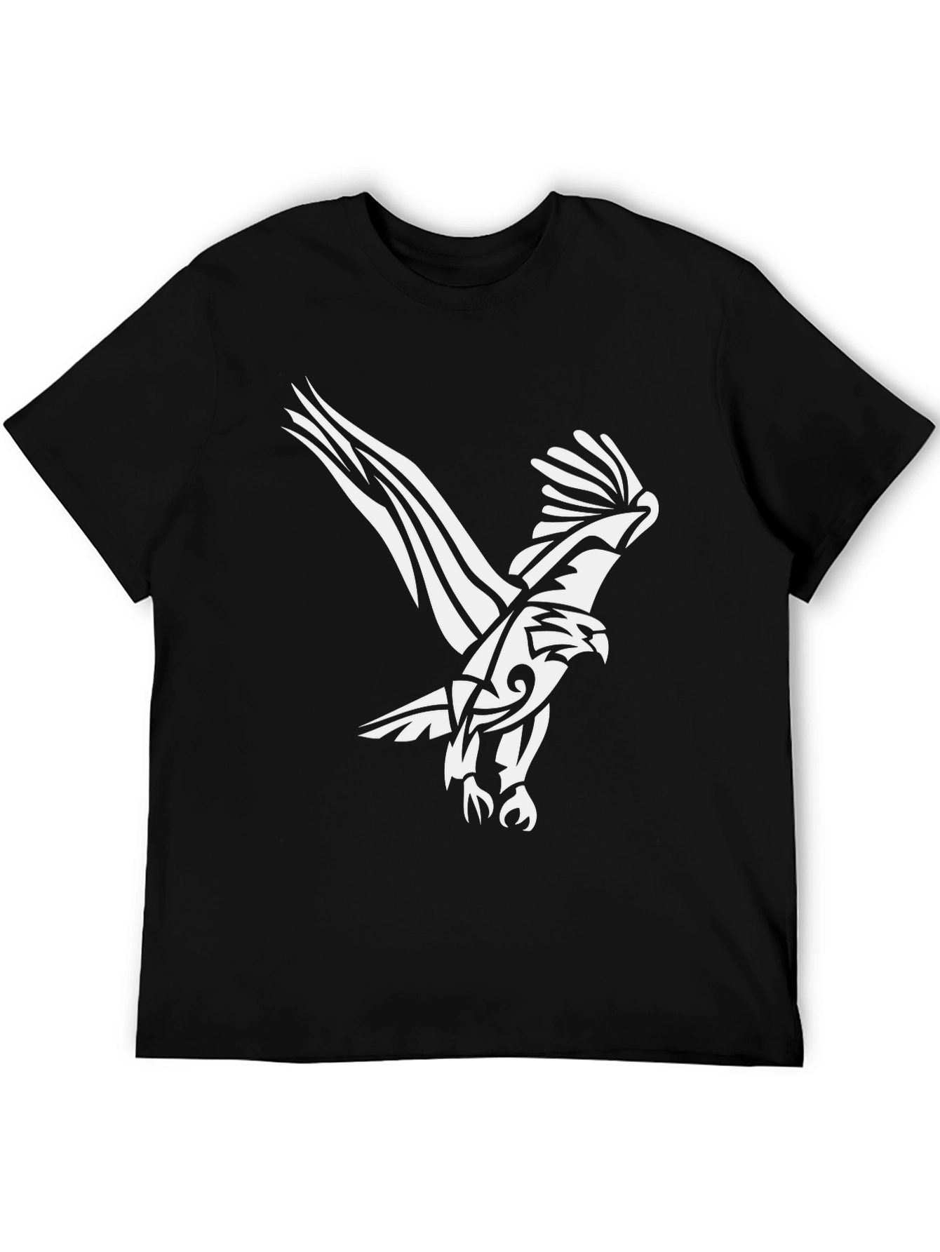 Black Eagle Graphic Tee - Stylish Mens T-Shirt