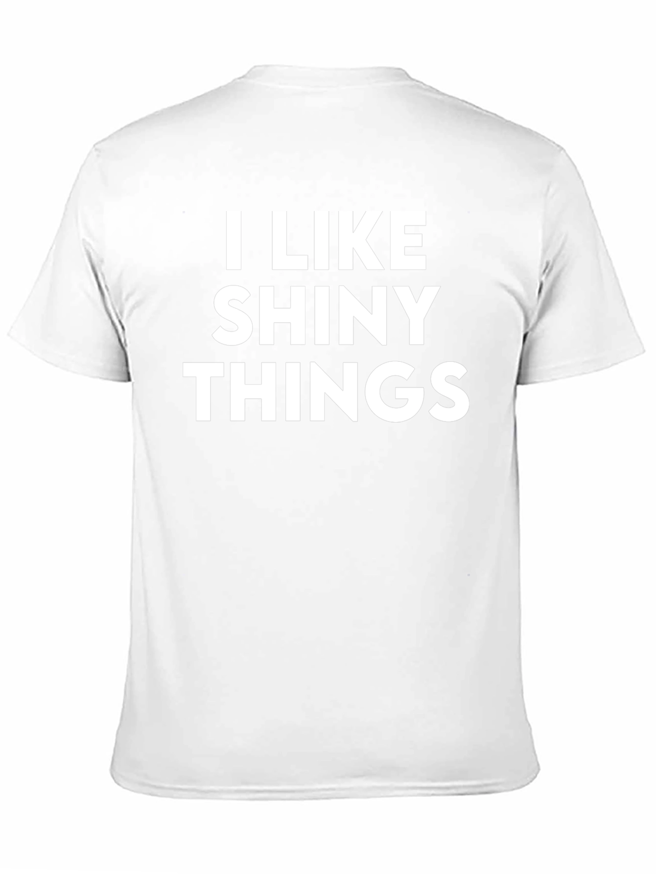 I Like Shiny Things - Black Graphic Tee