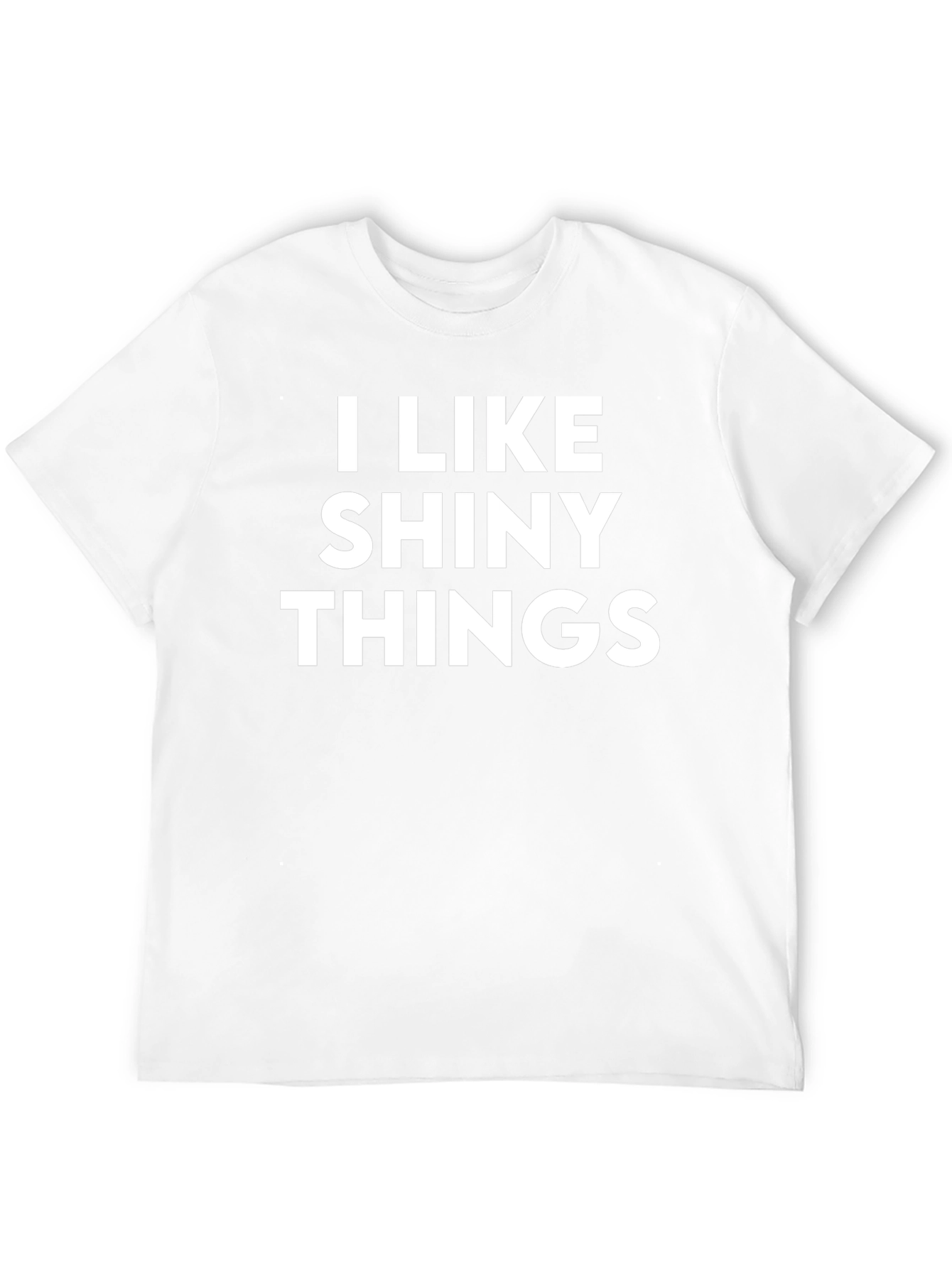 I Like Shiny Things - Black Graphic Tee