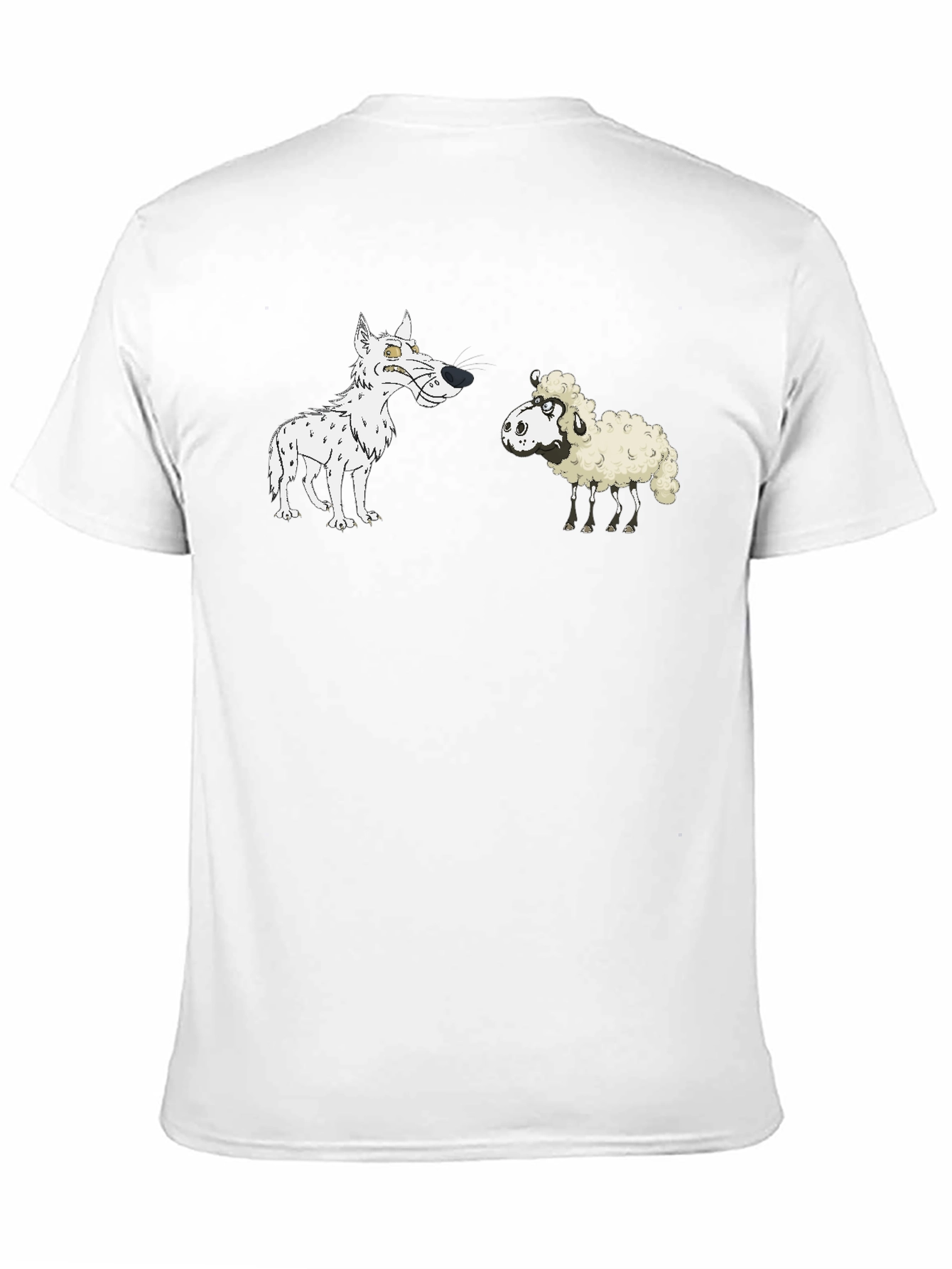 Wolf and Sheep Graphic T-Shirt