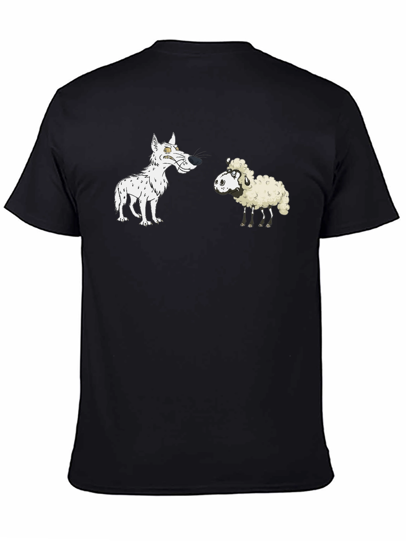 Wolf and Sheep Graphic T-Shirt
