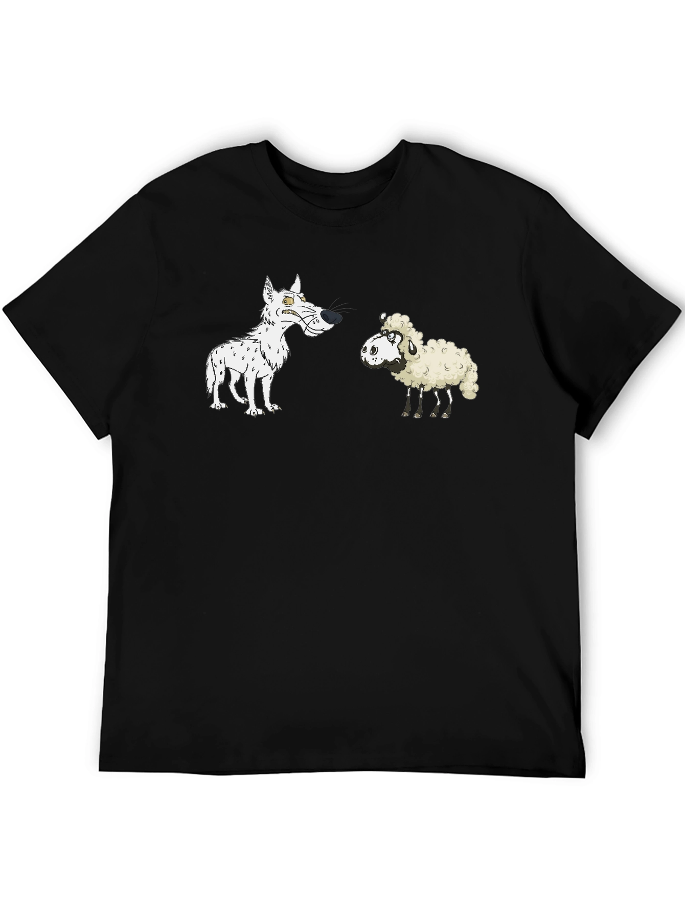 Wolf and Sheep Graphic T-Shirt