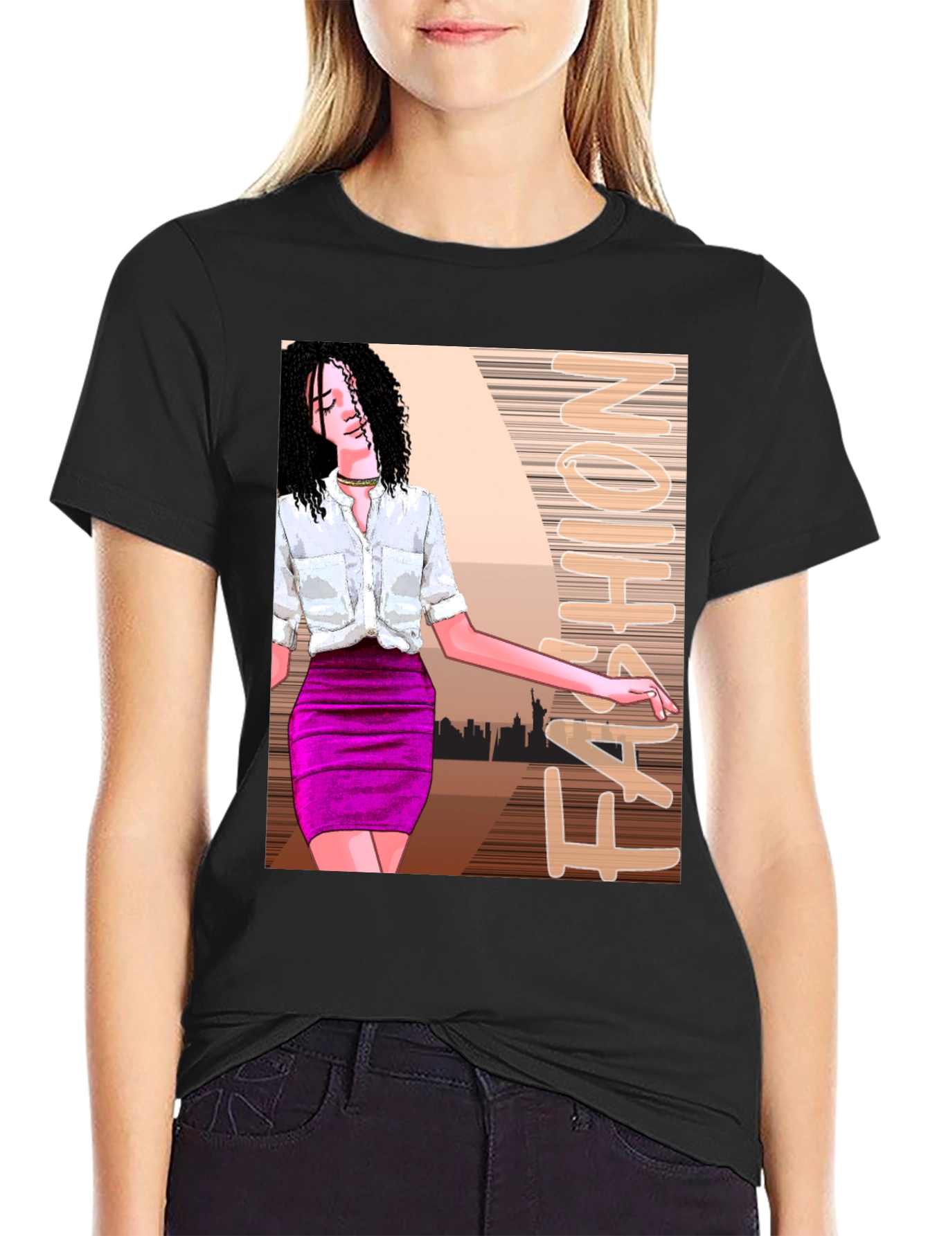 Fashion Statement T-Shirt - Stylish Graphic Tee