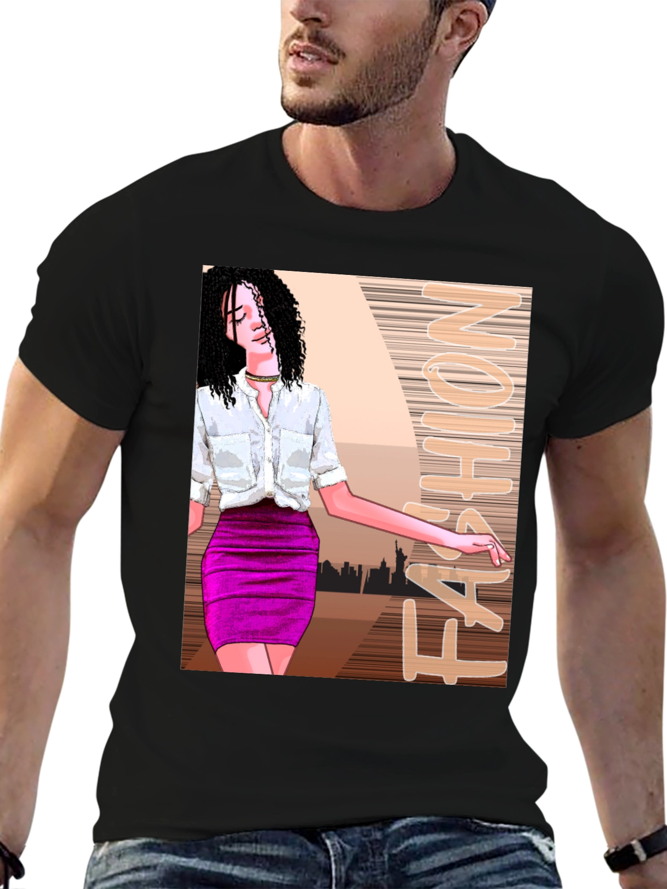 Fashion Statement T-Shirt - Stylish Graphic Tee