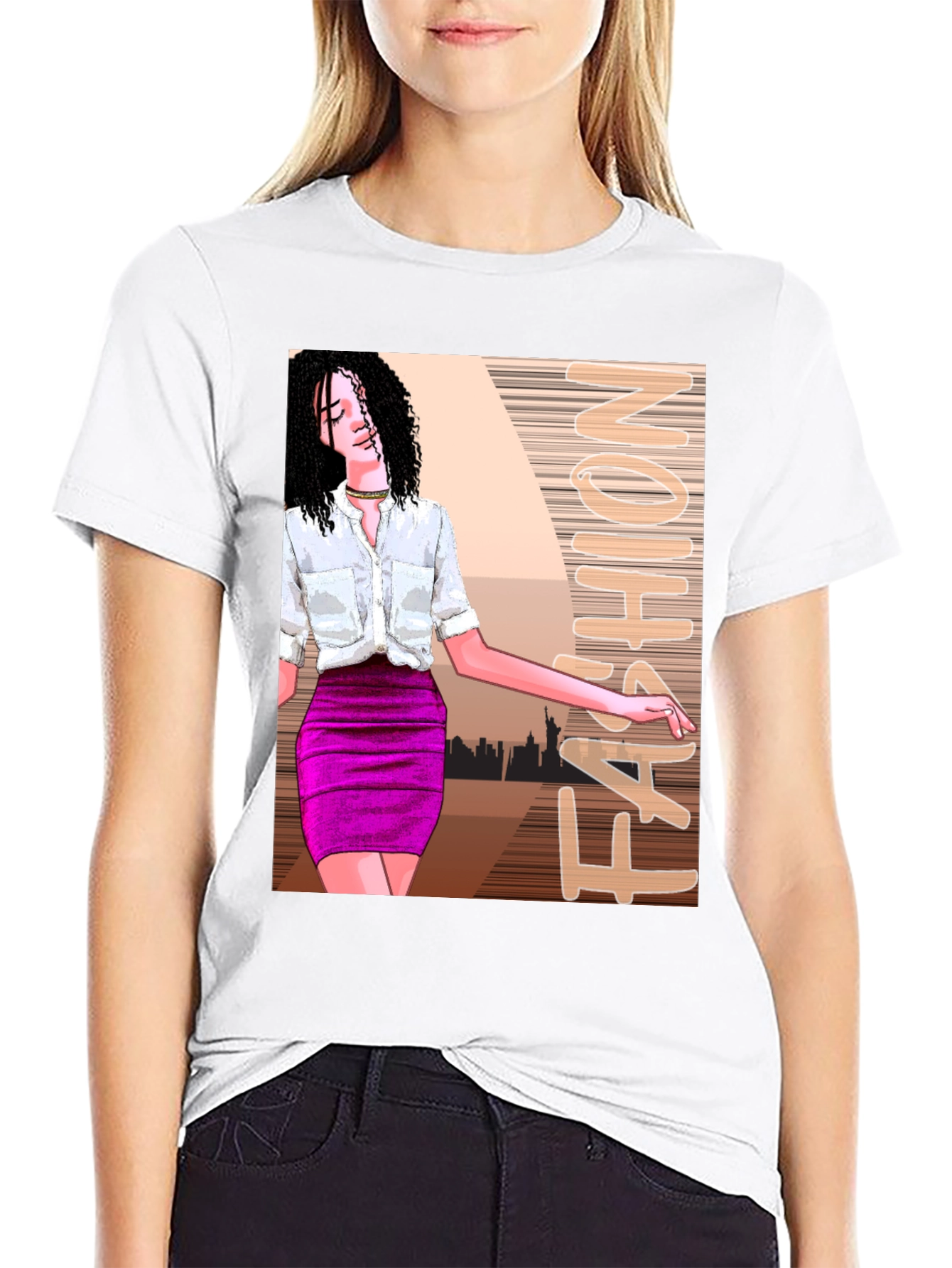 Fashion Statement T-Shirt - Stylish Graphic Tee