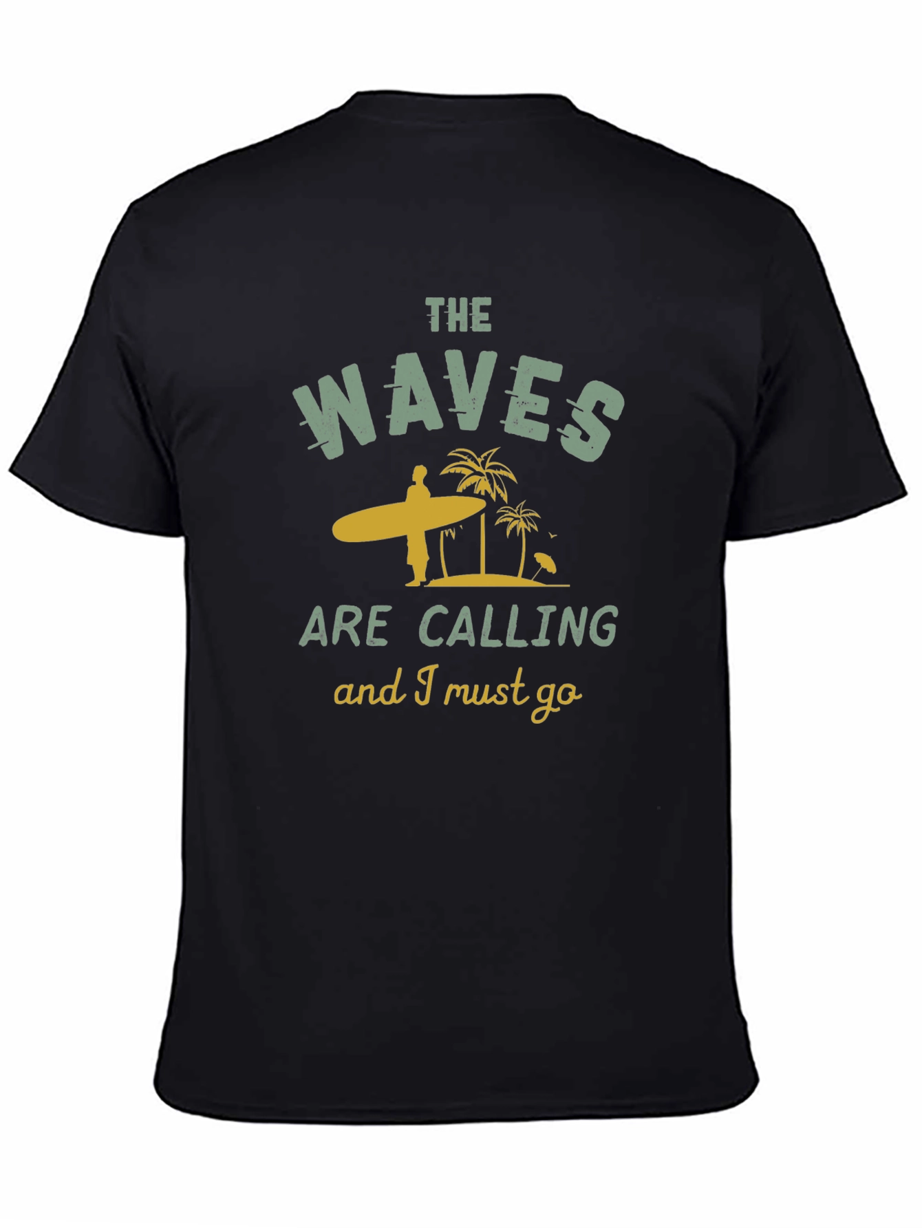 The Waves Are Calling Graphic T-Shirt