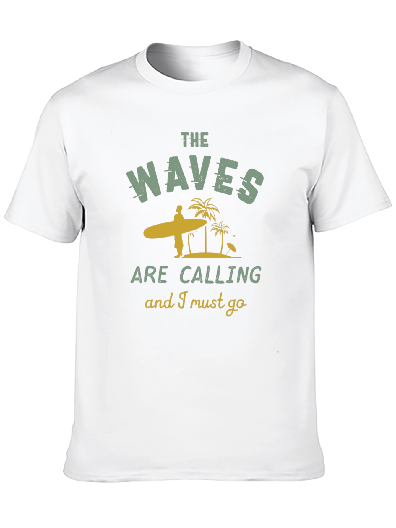The Waves Are Calling Graphic T-Shirt