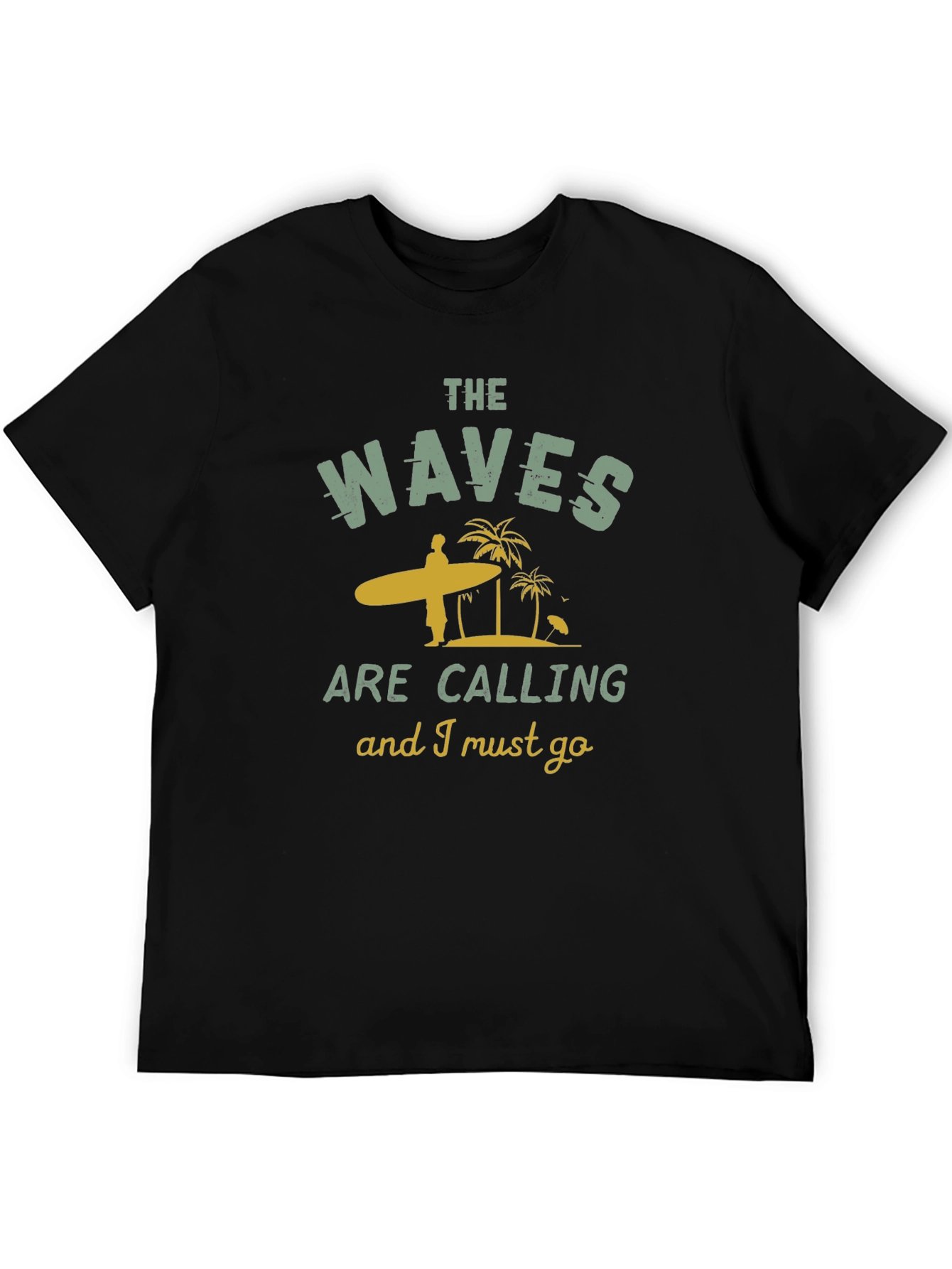 The Waves Are Calling Graphic T-Shirt